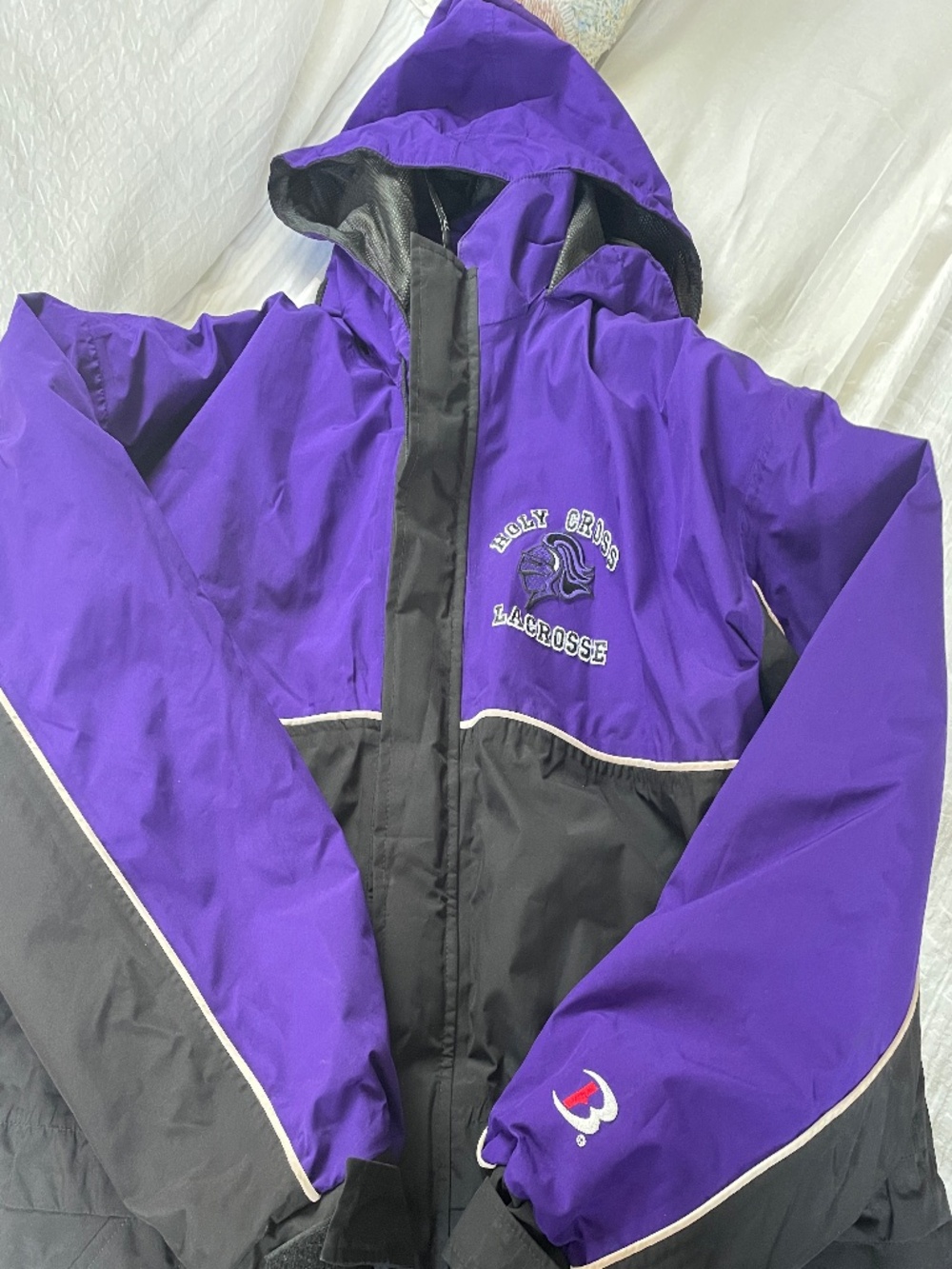 College of the Holy Cross winter jacket for fans